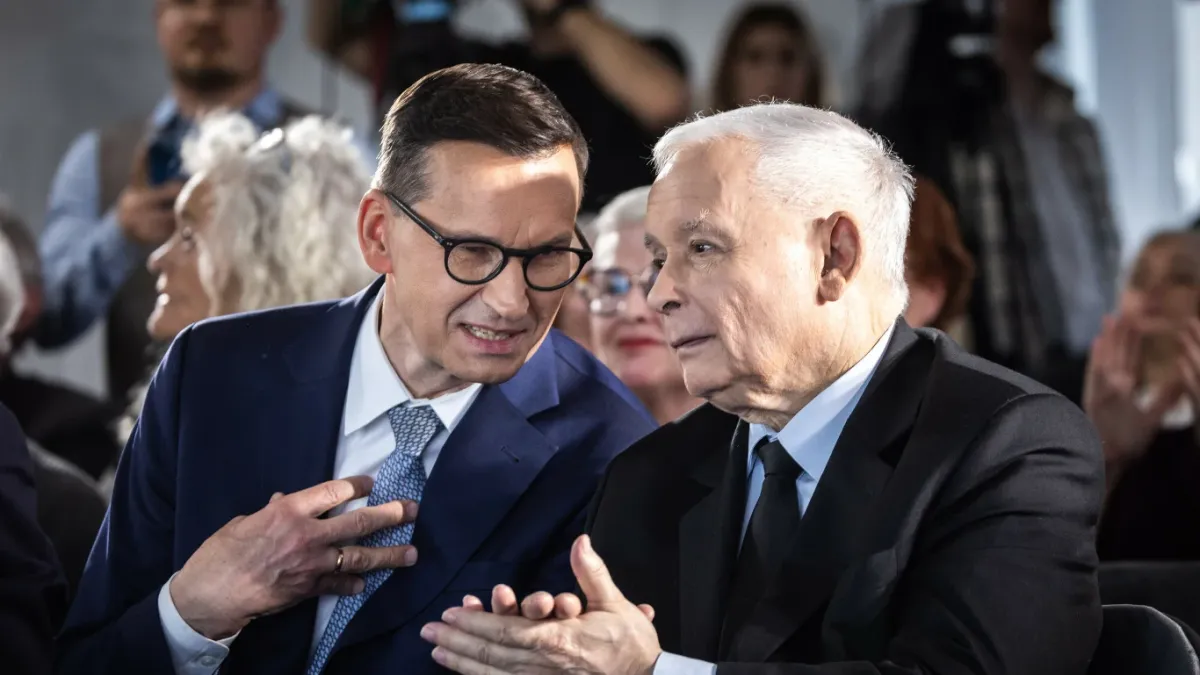 Kaczyński postawił Morawieckiemu ultimatum w sprawie Rozwoju Plus