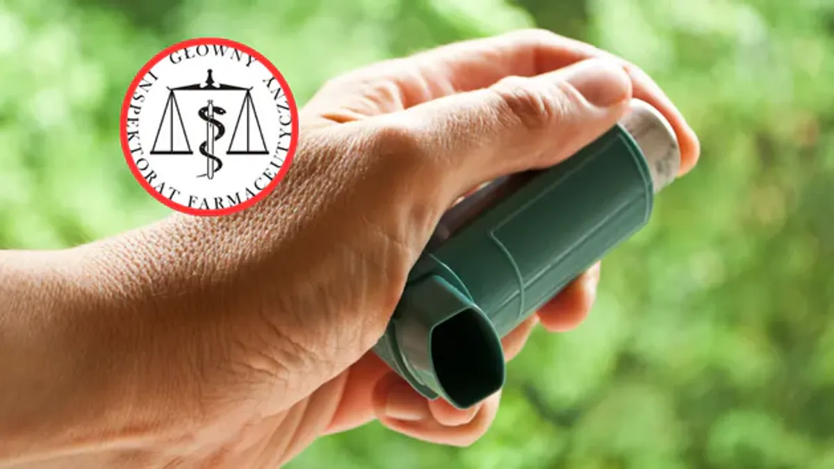 Lek na astmę wycofany przez GIF. Preparat nie spełnia wymogów jakościowych