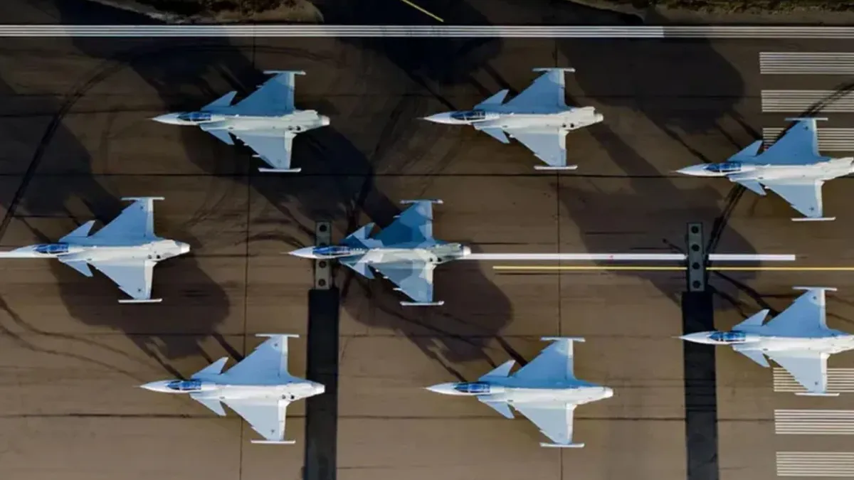 Szwecja rozważa przekazanie Ukrainie myśliwców Gripen, które mogą przewyższać F-35