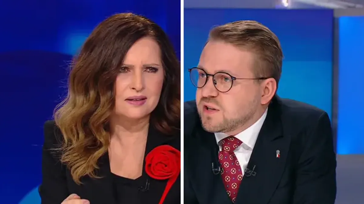 Spięcie w programie na żywo. Dziennikarka do polityka PiS: Jest pan chamski