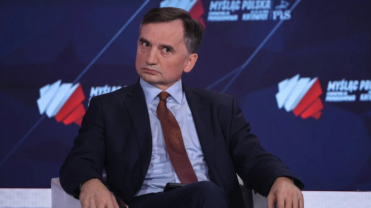 Szef Kancelarii Prezydenta o sprawie Zbigniewa Ziobry. "Polityczna wendeta"