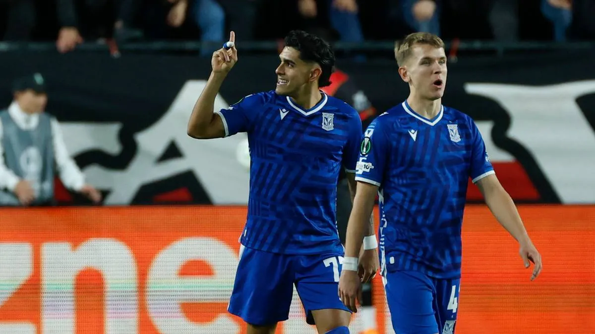 Rayo Vallecano - Lech Poznań. Skrót meczu Ligi Konferencji (WIDEO)